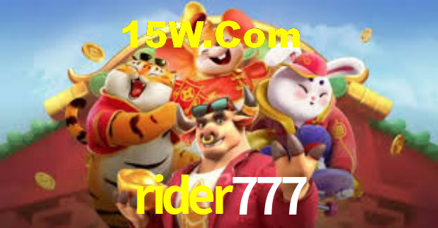 Interface do App rider777